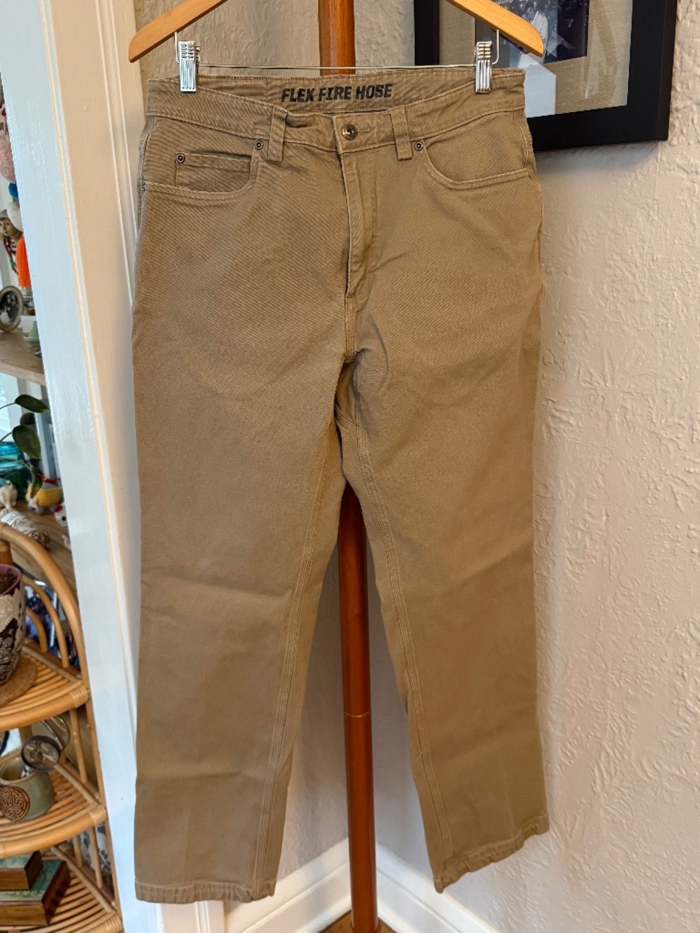 Duluth Trading Co Flex Fire Hose 5 Pocket Pant // 34x32